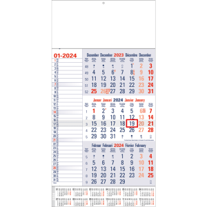 calendrier trimestriel mémo 2024 avec récapitulatif annuelMaandkalender 3-maand met jaaroverzicht 2024