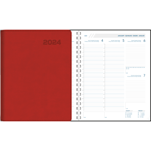 Agenda Plan-a-week 2024 perl - rouge