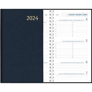 Agenda Visuplan 2024 perl - bleu
