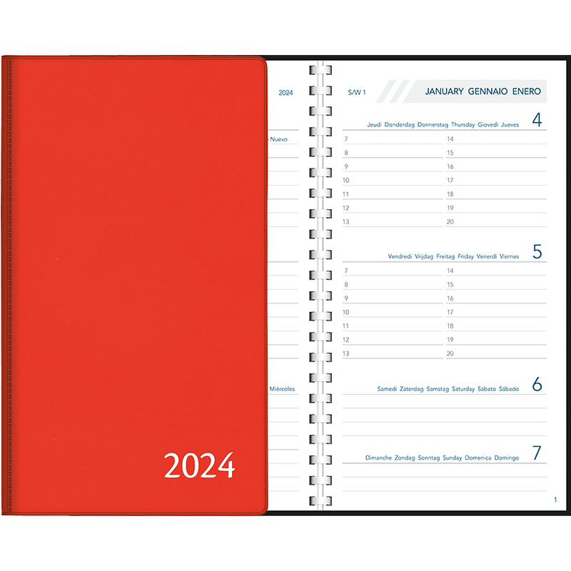 Agenda Visuplan 2024 perl - rouge