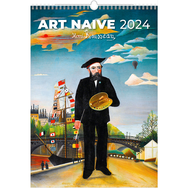 Calendrier Art Naive - Henri Rousseau 2024