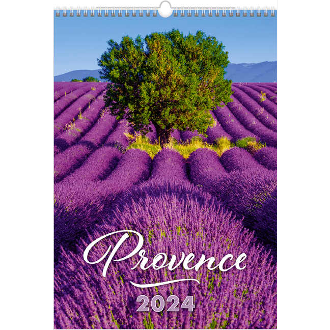 Calendrier mural Provence 2024