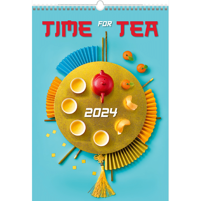 Calendrier mural Time for Tea 2024