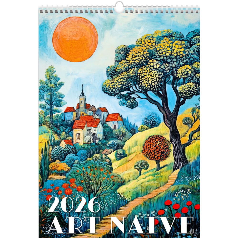 Calendrier mural Art Naive 2026
