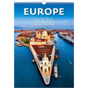 Calendrier mural Europe 2026