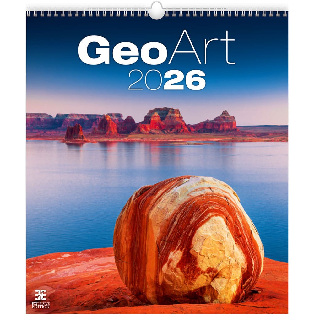 Calendrier mural Geo Art 2026