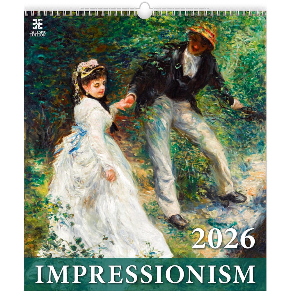 Calendrier mural Art Impressionism 2026