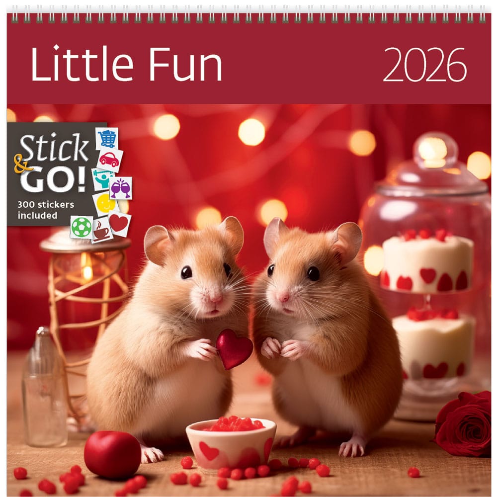 Calendrier mural Little Fun 2026