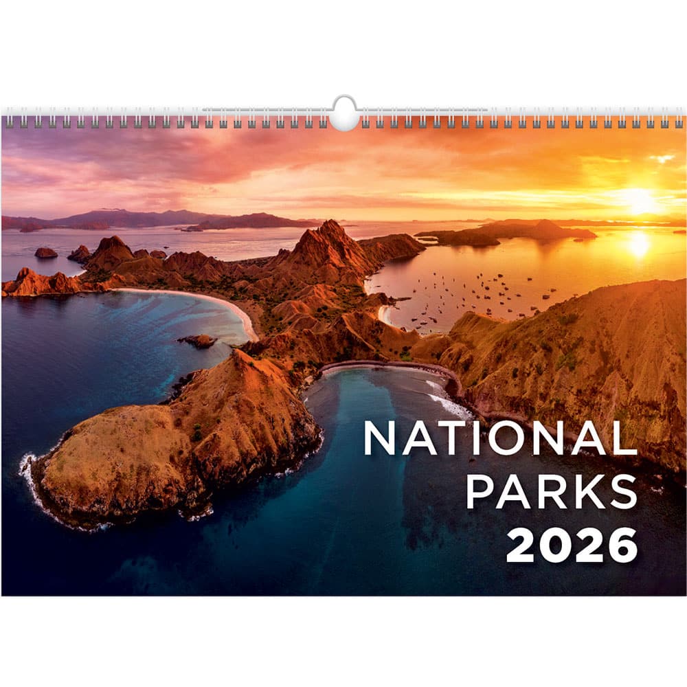 Calendrier mural National Parks 2026