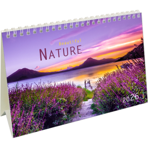 Calendrier de bureau Beautiful Nature 2026