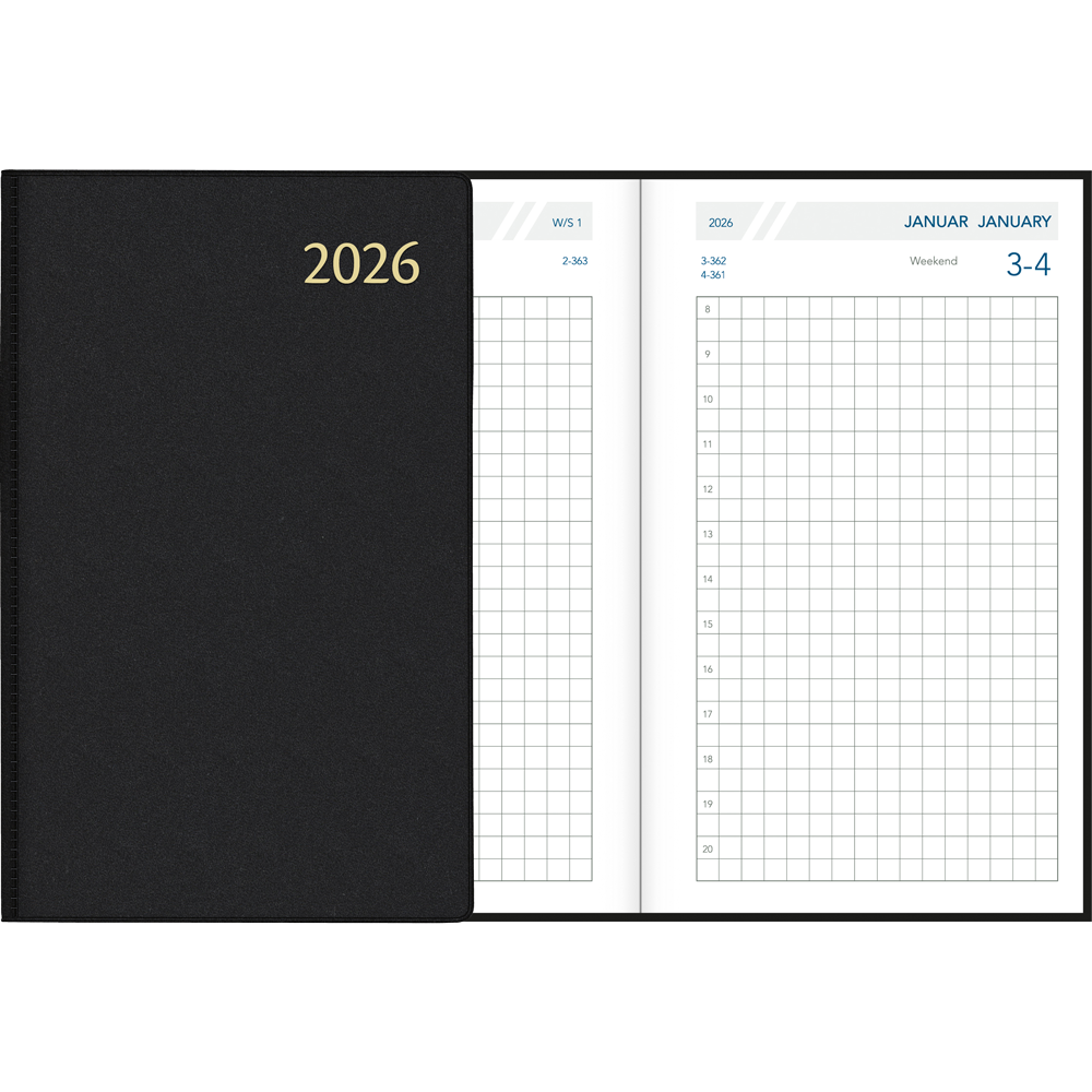 Agenda Technica 2026 noir