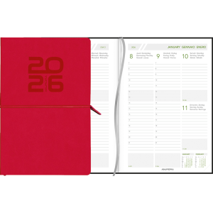 Agenda Universe 2026 rouge