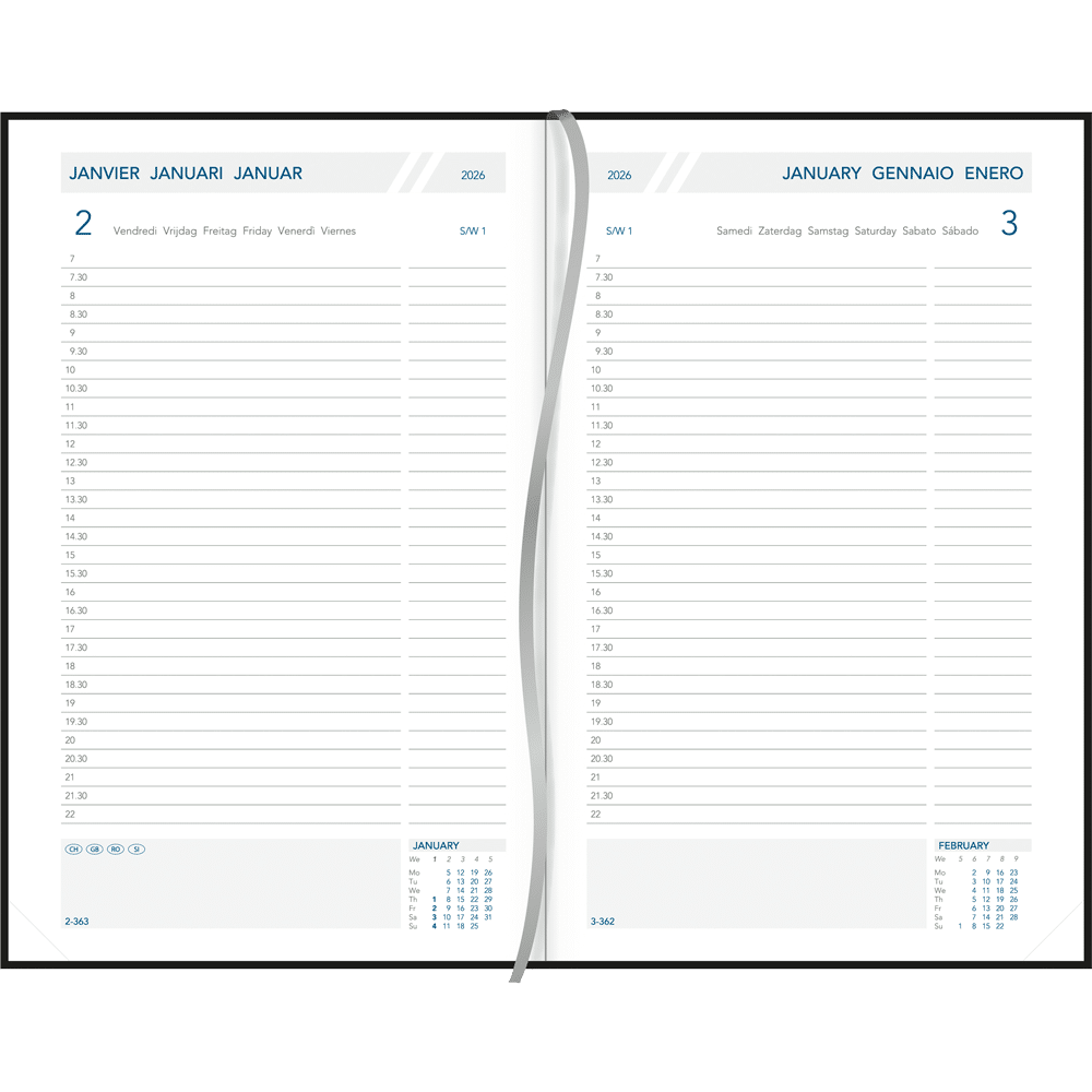 Agenda Daily 2026 relié