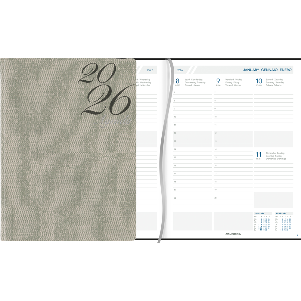 Agenda Business 2026 Gris