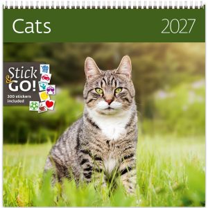 Calendrier mural Cats 2027