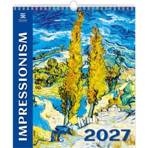 Calendrier mural Impressionism 2027
