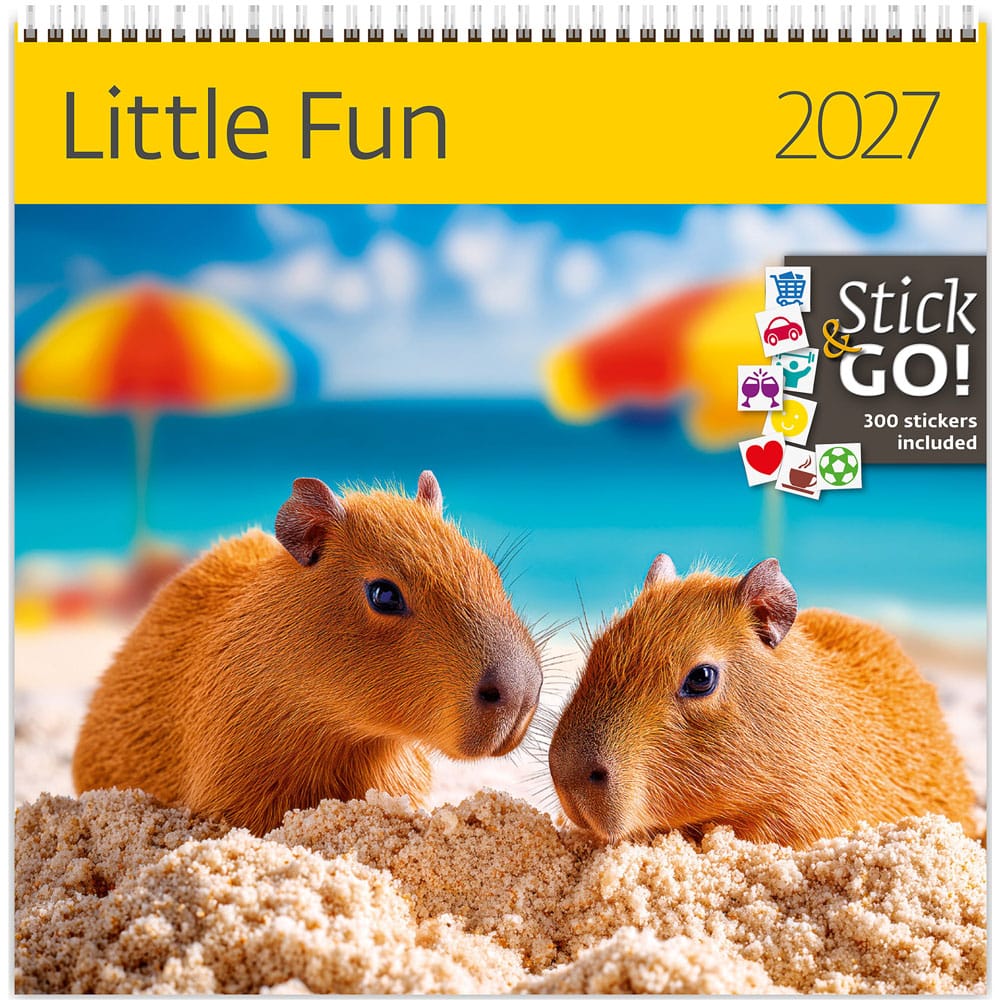 Calendrier mural Little Fun 2027