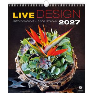 Calendrier mural Live Design 2027