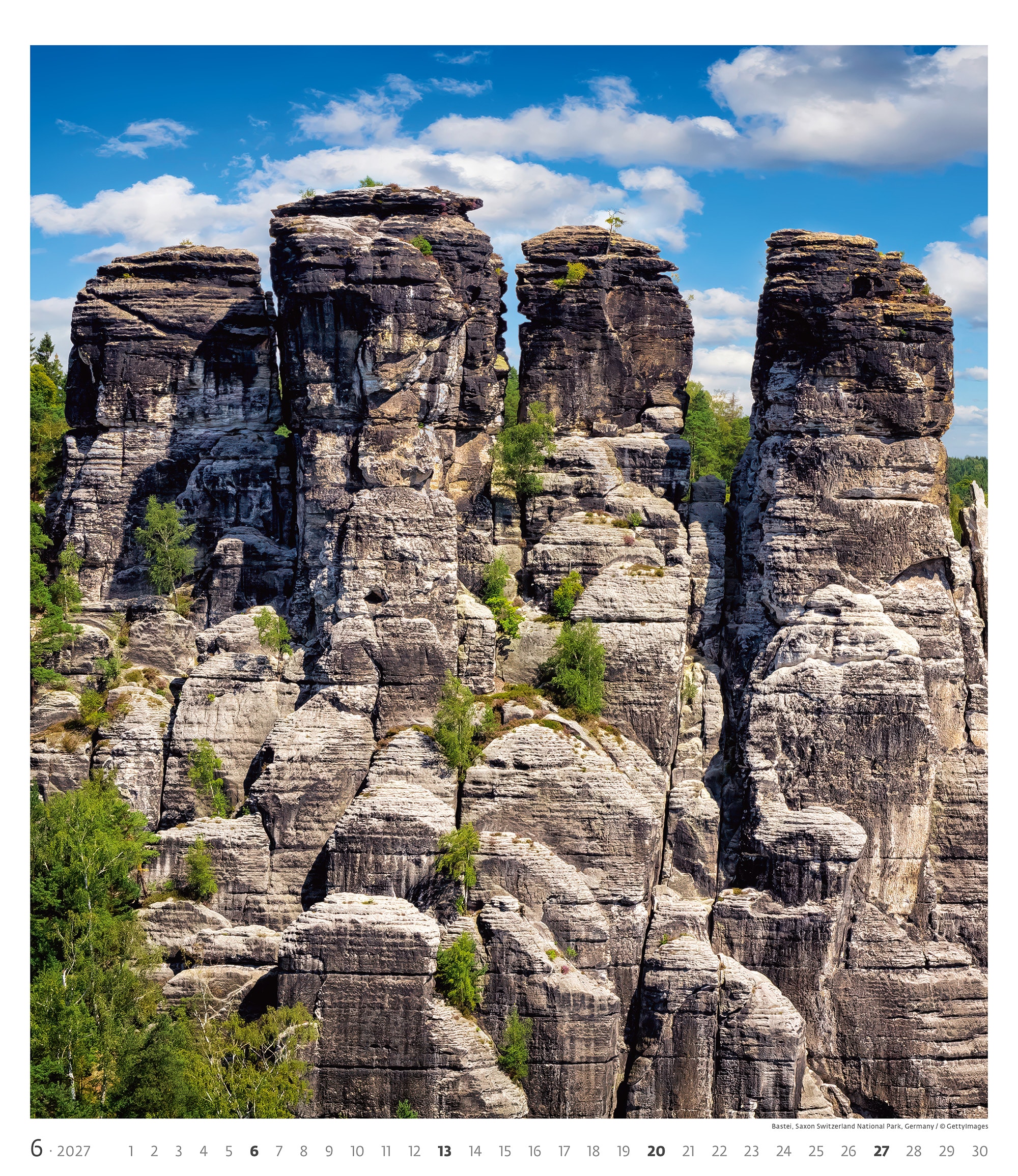 Calendrier mural Geo Art 2027 - Juin Calendrier mural Geo Art 2027 - Juin
