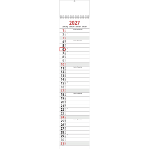 Calendrier languette XL 2027