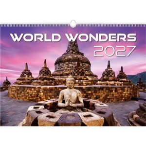 Calendrier mural World Wonders 2027