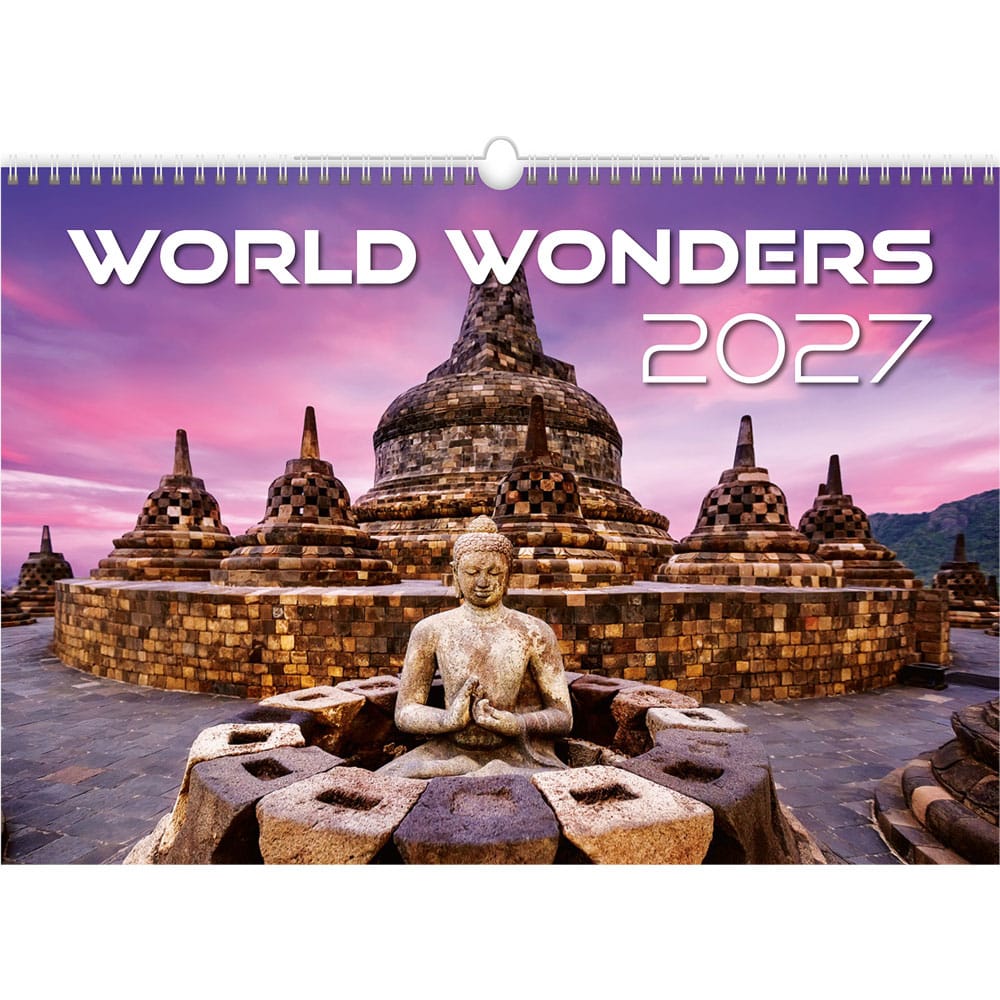 Calendrier mural World Wonders 2027 Calendrier mural World Wonders 2027