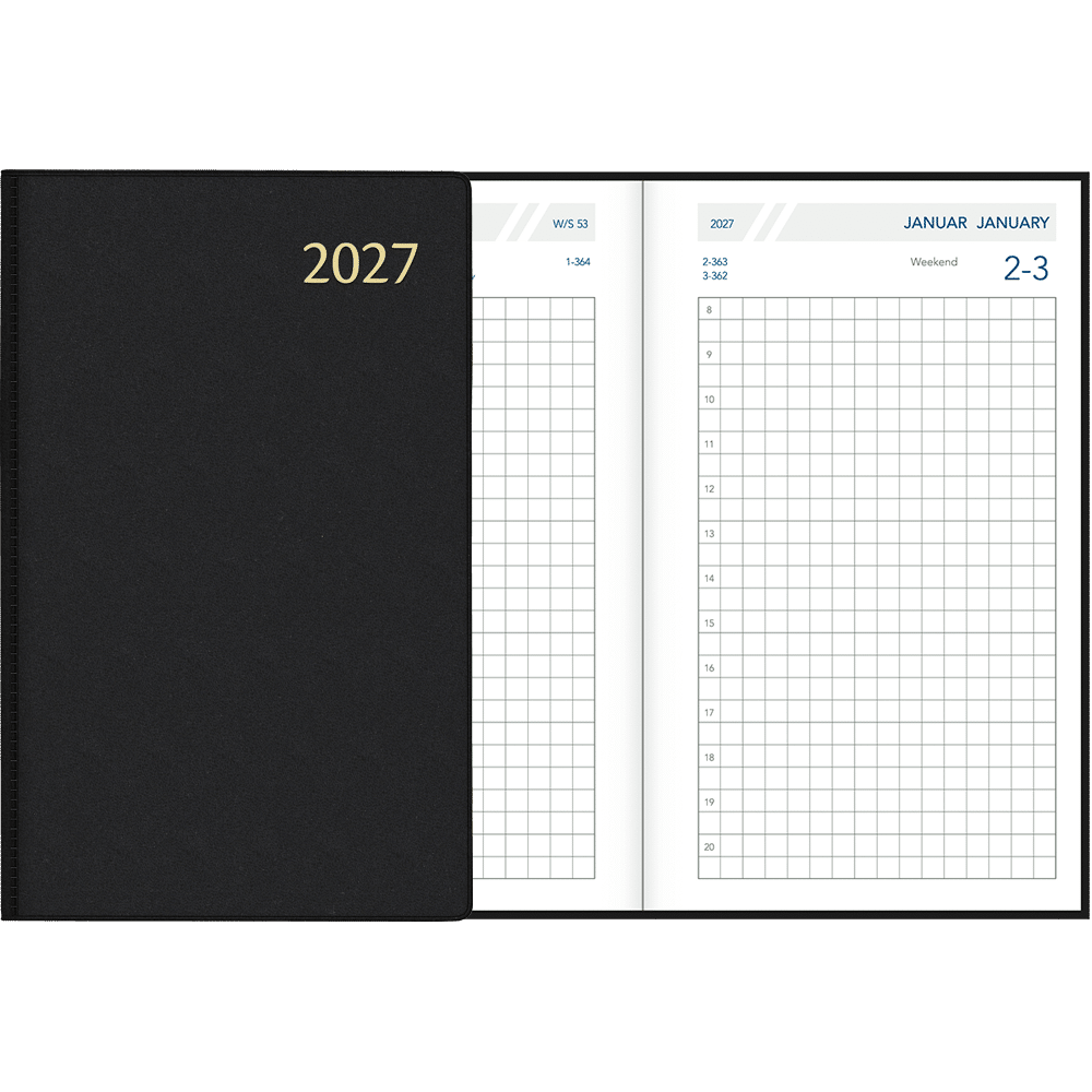 Agenda Technica 2027 noir