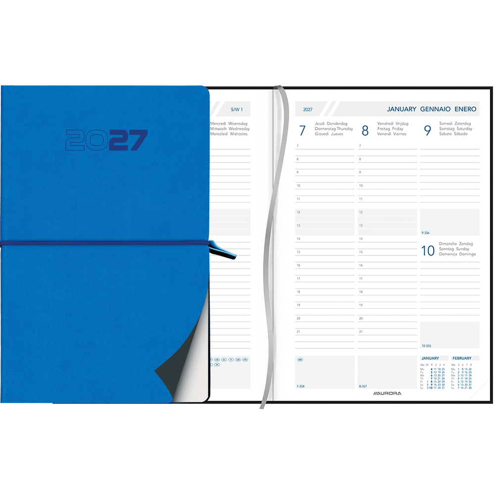Agenda Universe 2027 bleu