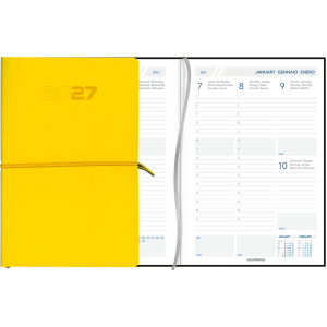 Agenda Universe 2027 jaune