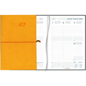 Agenda Universe 2027 orange