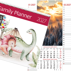 Calendriers muraux